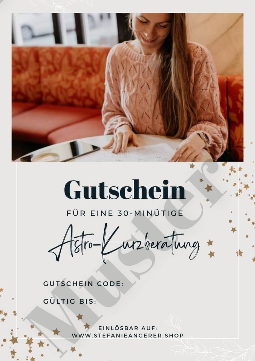 Gutschein Astro-Kurzberatung