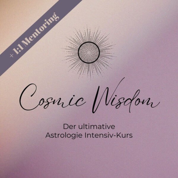 Cosmic Wisdom + Mentoring